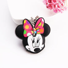Load image into Gallery viewer, Cute Cartoon Keychain Silicone Stitch Protective Key Case Cover for Key Control Dust Cap Holder Gift Women Key Chain