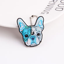 Load image into Gallery viewer, Cute Cartoon Keychain Silicone Stitch Protective Key Case Cover for Key Control Dust Cap Holder Gift Women Key Chain