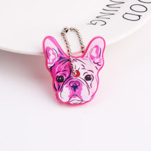 Load image into Gallery viewer, Cute Cartoon Keychain Silicone Stitch Protective Key Case Cover for Key Control Dust Cap Holder Gift Women Key Chain