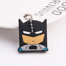 Load image into Gallery viewer, Cute Cartoon Keychain Silicone Stitch Protective Key Case Cover for Key Control Dust Cap Holder Gift Women Key Chain